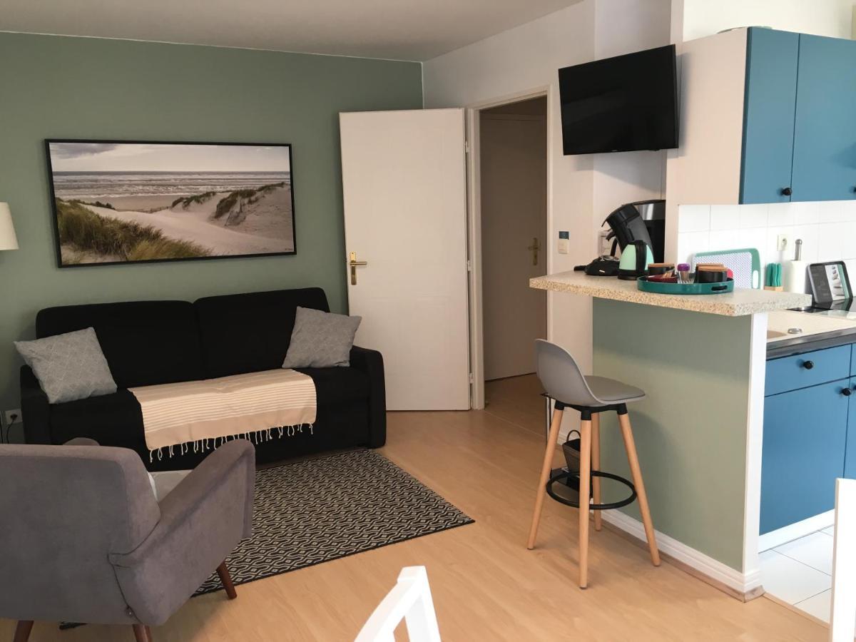 Le Bon Endroit En Bord De Mer, Vue Mer , Parking Et Wifi Wimereux Esterno foto