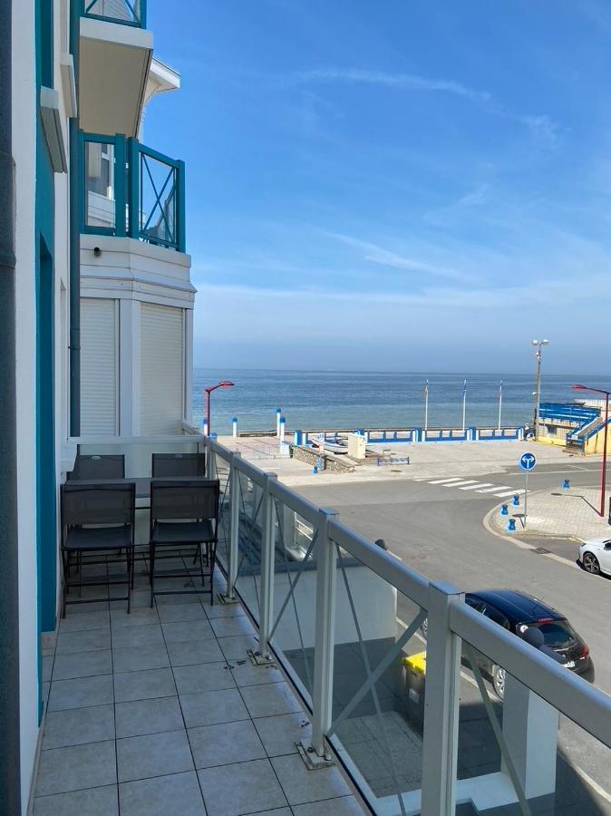Le Bon Endroit En Bord De Mer, Vue Mer , Parking Et Wifi Wimereux Esterno foto