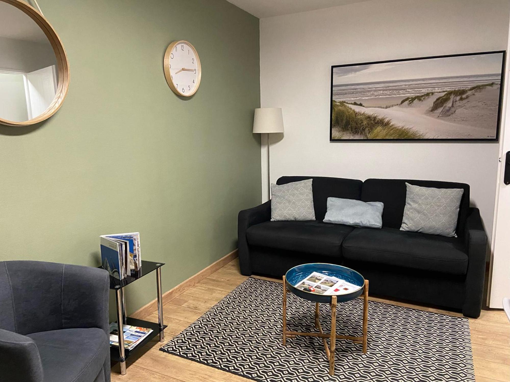 Le Bon Endroit En Bord De Mer, Vue Mer , Parking Et Wifi Wimereux Esterno foto