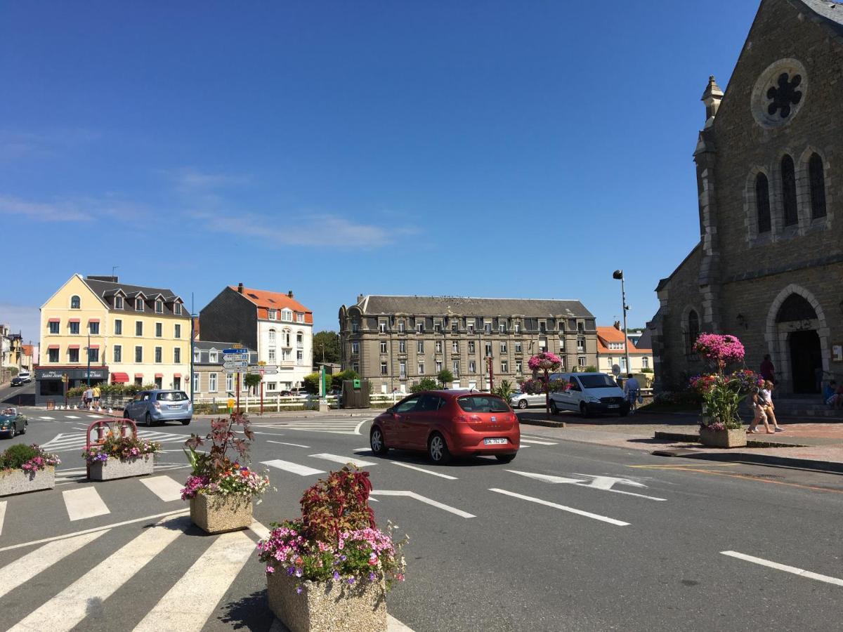 Le Bon Endroit En Bord De Mer, Vue Mer , Parking Et Wifi Wimereux Esterno foto